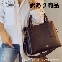 【訳あり】CAMELIA ROMA☆サフィアーノレザーハンドバッグ☆2way