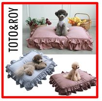 ☆韓国の人気【TOTO&ROY】☆Cozy Square Bed☆Msize☆2colo.r☆