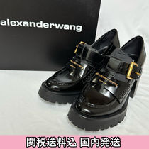 関税送料込【Alexander Wang】ブラック Carter ヒールローファー