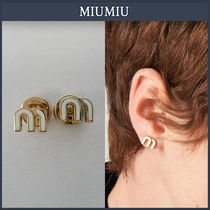 【MIU MIU】★送料・関税込★エナメル メタル ピアス