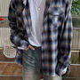 ASCLO ブラウス・シャツ ASCLO Maison Seoul Hood Check Shirt (2color)(9)