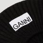 Ganni ベレー帽 著名人もこぞって愛用 ブランド【 GANNI 】リブニット ベレー帽(4)