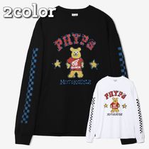 Phyps Department★韓国 Bear Motocycle Long Sleeve 2色 ロンT