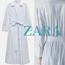 【ZARA】ポプリン シャツワンピース ZW COLLECTION 8804/261