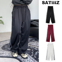 【SATIIIZ】Polko Track Wide Training Pants