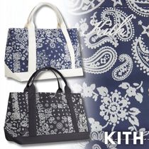 新着【KITH NYC】デイリーユース☆たっぷり収納☆トートバッグ