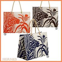 HERMES ビーチバッグ Tigre a l'Ananas