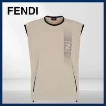 関税/送料込◆FENDI◆FFロゴ アクティブ Tシャツ