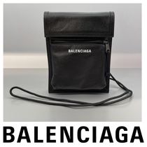 【BALENCIAGA】Explorer ミニショルダーバッグ ブラック カーフ