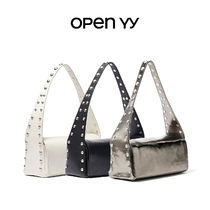 OPEN YY : 24FW / STUD DUFFLE BAG (3COLORS)