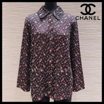 【大人可愛い花柄♪】CHANEL シャツ