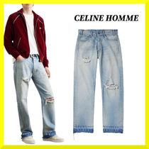 CELINE HOMME☆関税込☆ウェズリー ストレート ダメージジーンズ