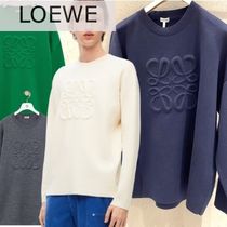 【24AW】LOEWE Anagram ロゴ 長袖 ウール ニット セーター