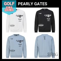 【PEARLY GATES】ゴルフ◆レーシングプリントスウェットシャツ