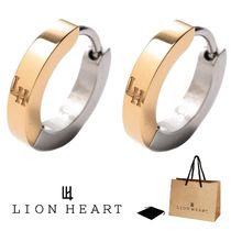 LION HEART ライオンハート ピアス LHMP006NYS 2点 セット 両耳