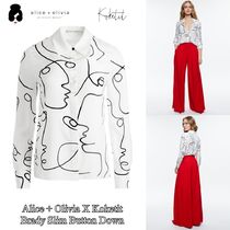 【Alice+Olivia X Koketit】Brady Slim Button Down★Silk★