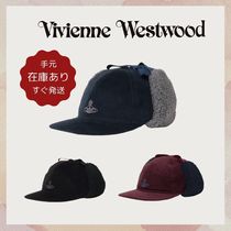 【Vivienne Westwood】コーデュロイ×ボア フラップキャップ