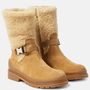 BOGNER ミドルブーツ St. Moritz leather ＆ shearling ankle boots シアリングブーツ