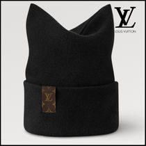 ◆クラシカル【 Louis Vuitton 】ビーニー・LV スクエア