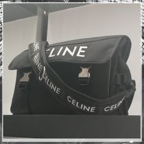 CELINE メッセンジャーバッグ 2WAYショルダー 黒 ロゴ MESSENGER