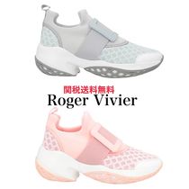 Roger Vivier ロジェヴィヴィエ スニーカー ピンク グレー