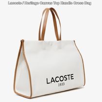 LACOSTE★Heritage Canvas Top Handle Cross Bag★人気早期完売