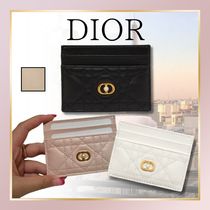 可愛い！【DIOR】Dior Jolie カードホルダー パール付き