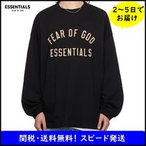 ロンT・フロントロゴ《Fear of God Essentials》ブラック