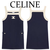 『関税送料込』CELINE/トリオンフ ミニドレス ウールジャージー