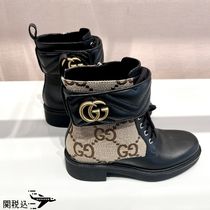 GUCCI グッチ GG ロゴプレート Ankle Boots アンクルブーツ