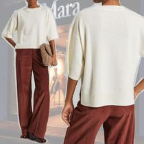 DT MaxMara ★ オーバーサイズ ウール セーター BEA ホワイト