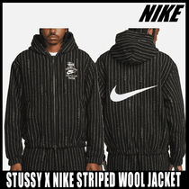 ◆コラボ商品◆STUSSY X NIKE STRIPED WOOL JACKET◆正規品◆