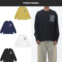 ★24-25FW新作★YESEYESEE★C-Logo L/S