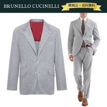 【関税・送料込】BRUNELLO CUCINELLI 綿 カヴァッロ ブレザー