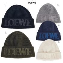 LOEWE★ニットキャップ　ビーニー