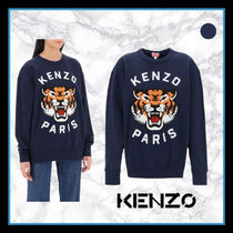 KENZO ケンゾー 2024 AW Lucky Tiger ネイビー スウェットシャツ