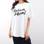 MAISON KITSUNE Tシャツ・カットソー MAISON KITSUNE コットン クルーネック Tシャツ MM00101KJ0118(6)