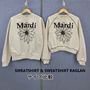 Mardi Mercredi トップスその他 ●Mardi Mercredi●SWEATSHIRT RAGLAN FLOWERMARDI_OATMEAL BL(5)