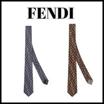 【国内発送】★FENDI★シルクネクタイFFモチーフシンプルで上品