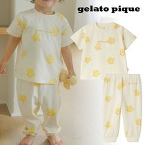 gelato pique☆【BABY】ひよこ柄Tシャツ＆パンツ