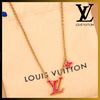 Louis Vuitton ネックレス・ペンダント 【ギフトにも◎/フューシャ】Louis Vuitton ネックレス エナメル