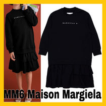 大人もOK★MM6 Maison Margiela 裾フリル スウェットワンピース