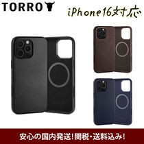 TORRO iPhone16/ Pro Max/Pro/Plus レザーバンパーケース 本革