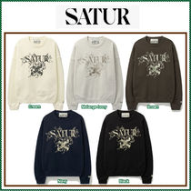 【SATUR】 Angel Graphic Sweatshirt /追跡付