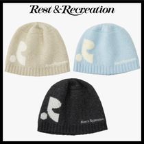 【REST&RECREATION】 RR LOGO JACQUARD BEANIE ビーニー