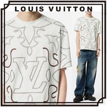 【すぐ届く】LOUIS VUITTON エンブロイダードコットンTシャツ