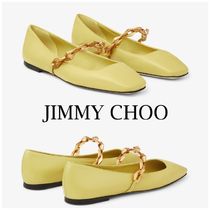 JIMMY CHOO★ Diamond Tilda★ ナッパレザーバレリーナシューズ