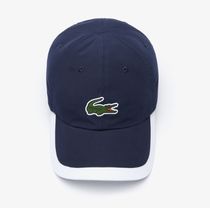 LACOSTE(ラコステ)レトロ感スポーツ 配色 エッジ 軽量キャップ