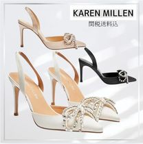 関税込　Karen　Millen　パーティに最適　スリングバックヒール