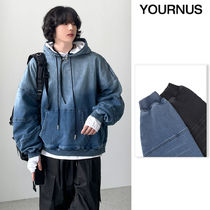 【YOURNUS】Martina Washing Denim Hoodie